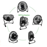 مینی پنکه رومیزی USB فلزی دی نت