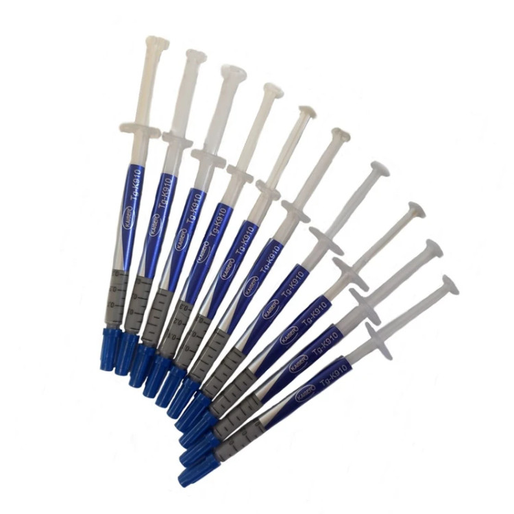 خمیر سیلیکون نقره 5 گرمی سرنگی کایزر TG-K910