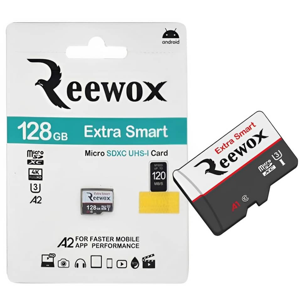 کارت حافظه‌ micro SDHC برند Reewox ظرفیت 128 گیگابایت