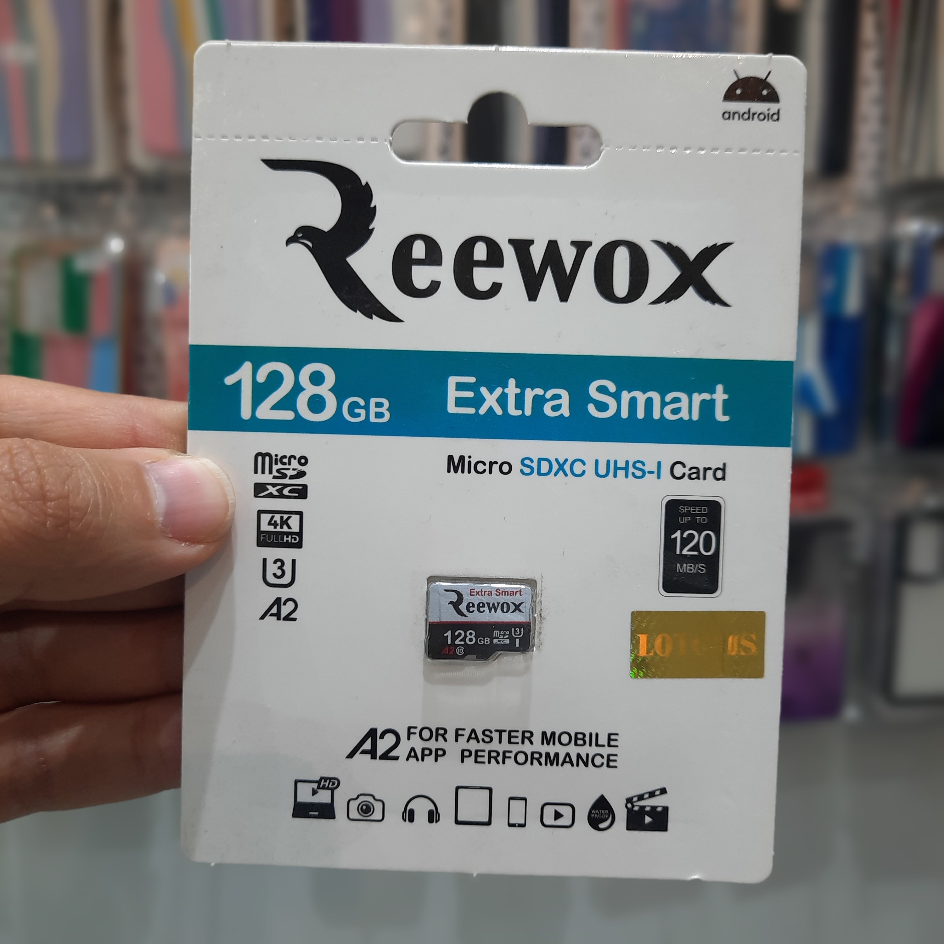 کارت حافظه‌ micro SDHC برند Reewox ظرفیت 128 گیگابایت