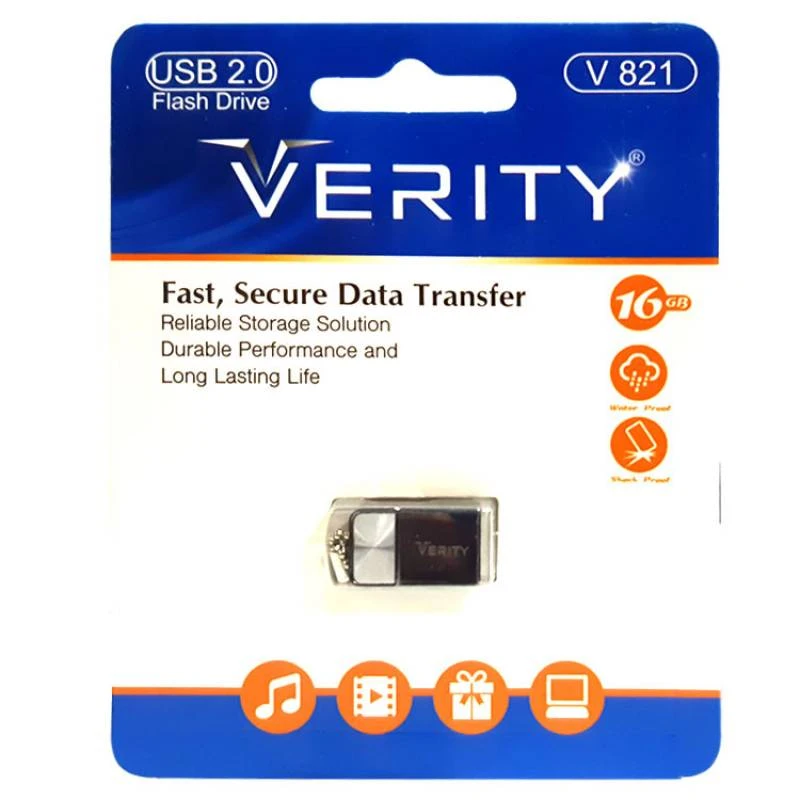فلش مموری وریتی مدل V821 ظرفیت 16 گیگابایت