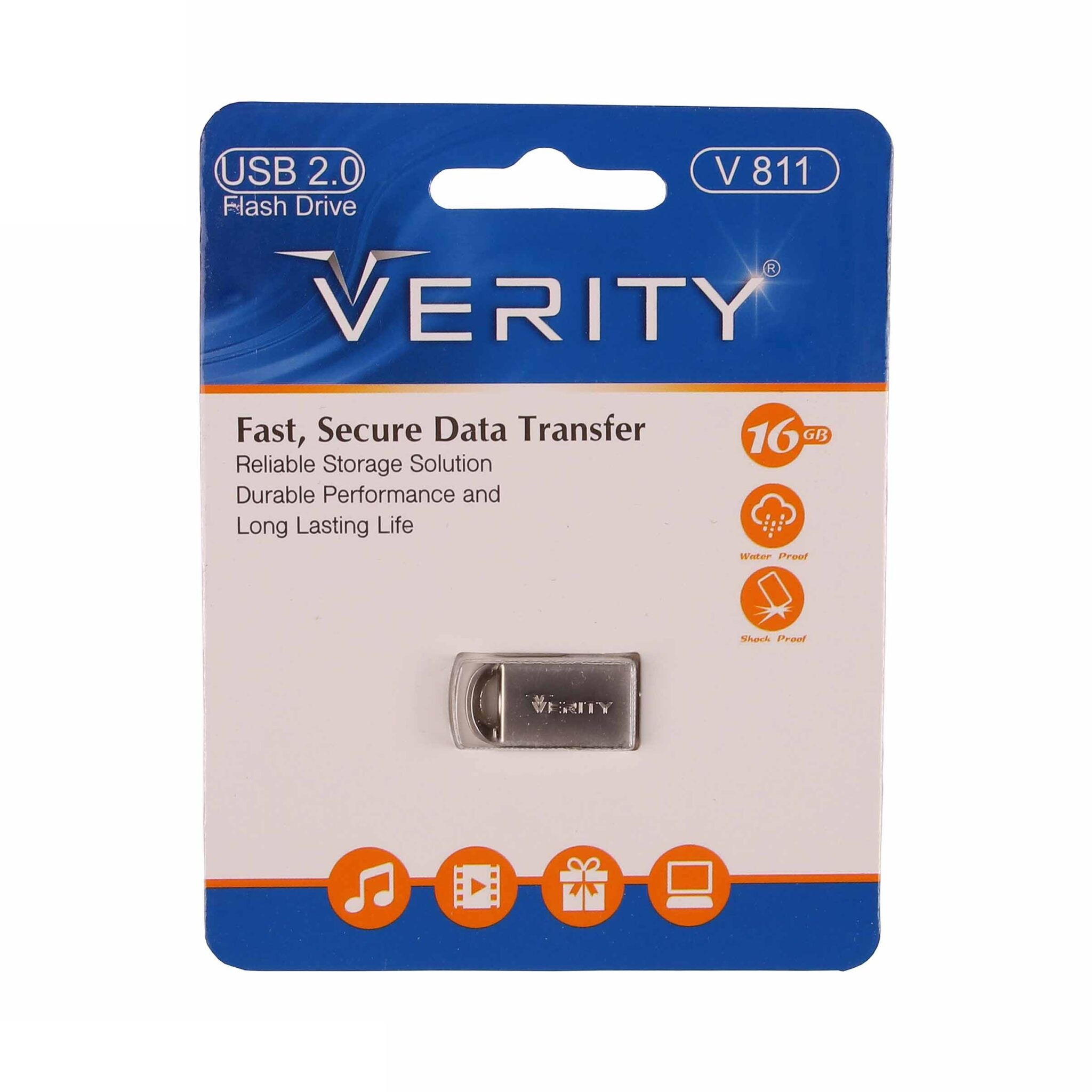 فلش مموری وریتی مدل V811 ظرفیت 16 گیگابایت