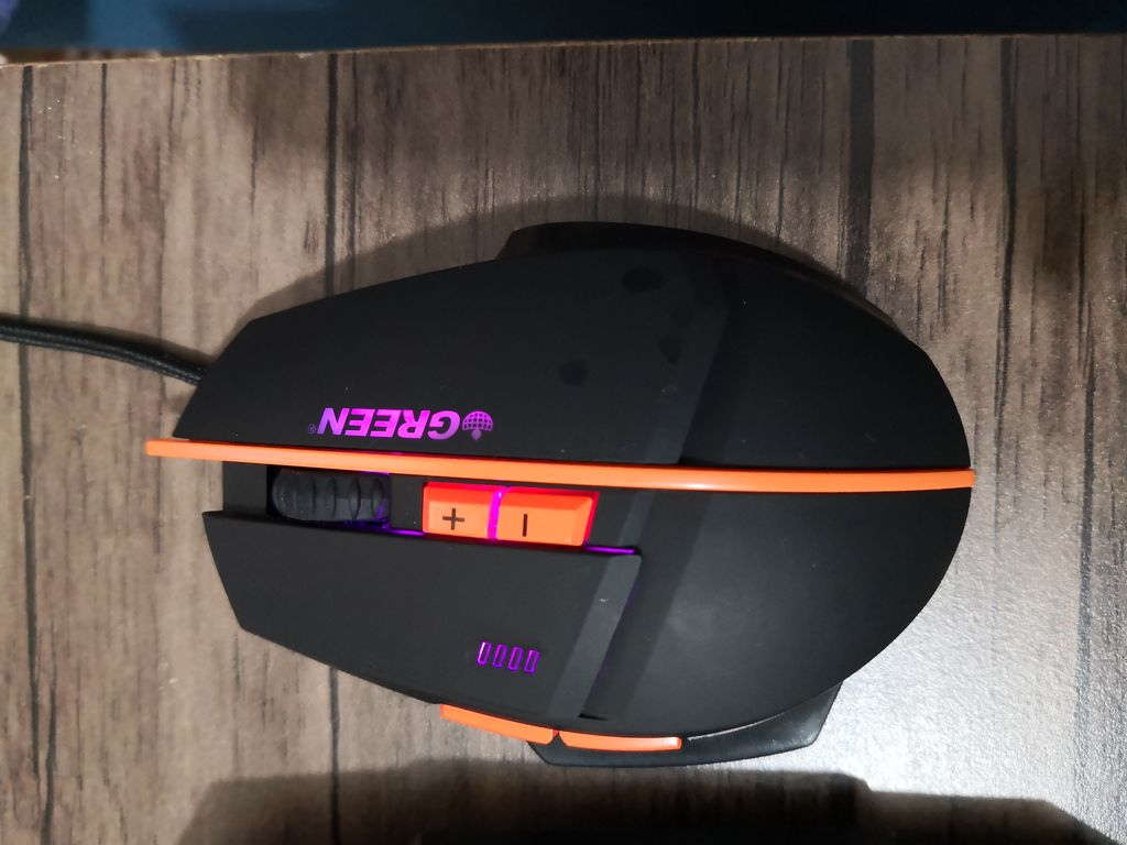 ماوس گیمینگ باسیم گرین مدل GM601