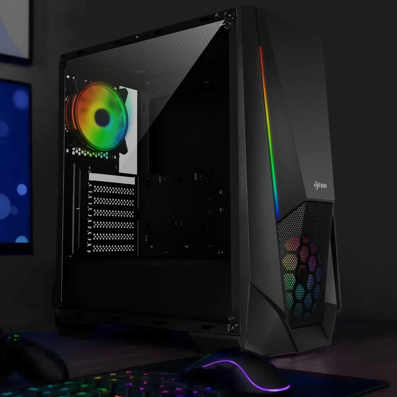 کیس کامپیوتر گیمینگ ویترینی