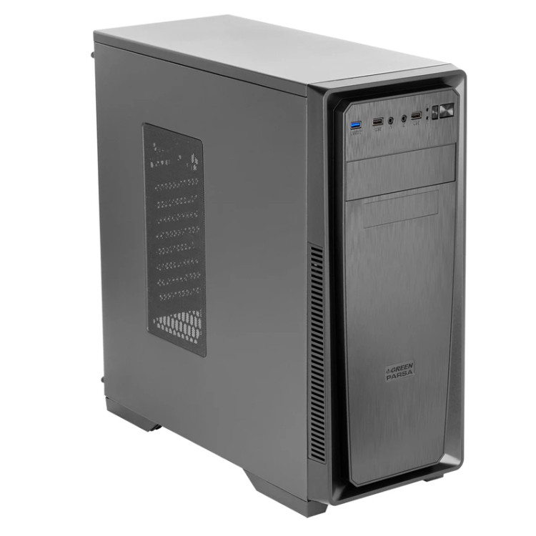 کیس کامپیوتر استاندارد Mid Tower گرین مدل PARSA۱۰۶۰