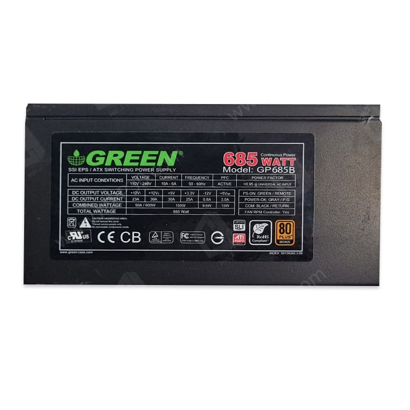 پاور استوک 685 وات گرین Green 685B