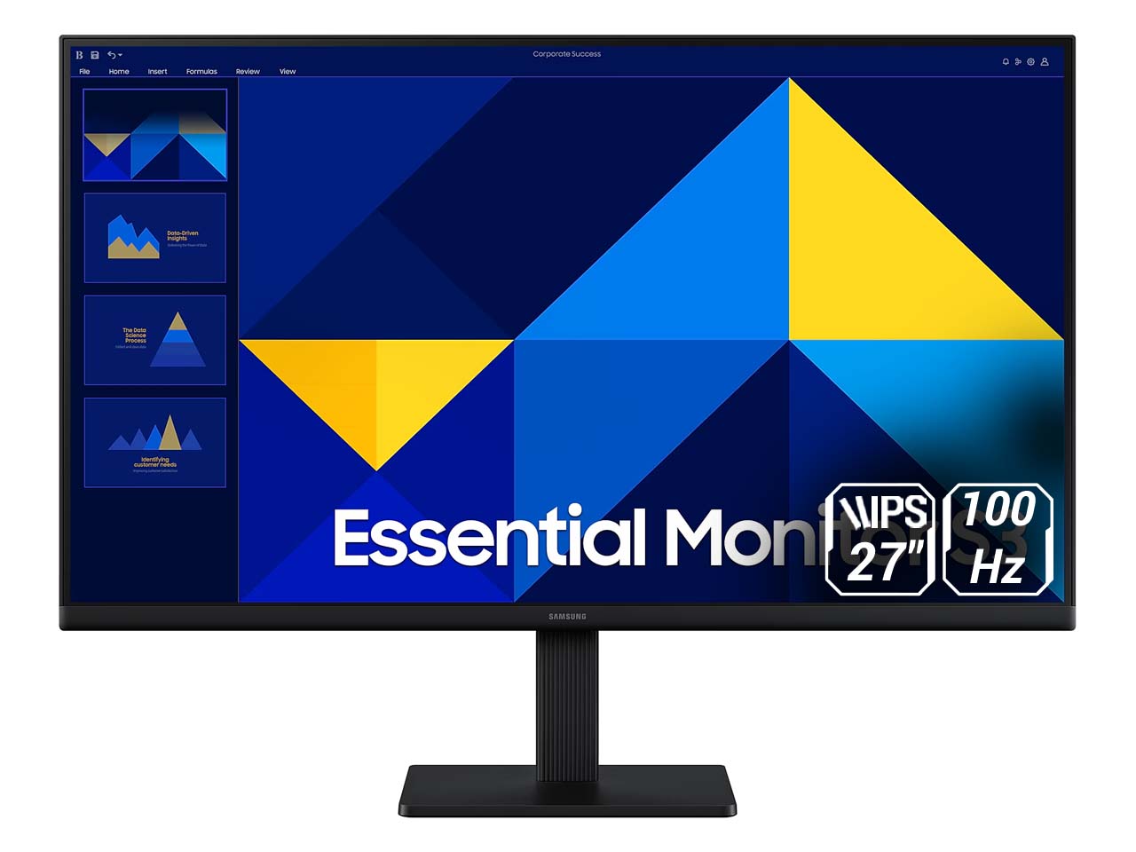 مانیتور 27 اینچ سامسونگ LED Essential S3 S30GD LS27D300GAMXUE