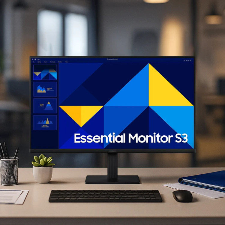 مانیتور 27 اینچ سامسونگ LED Essential S3 S30GD LS27D300GAMXUE