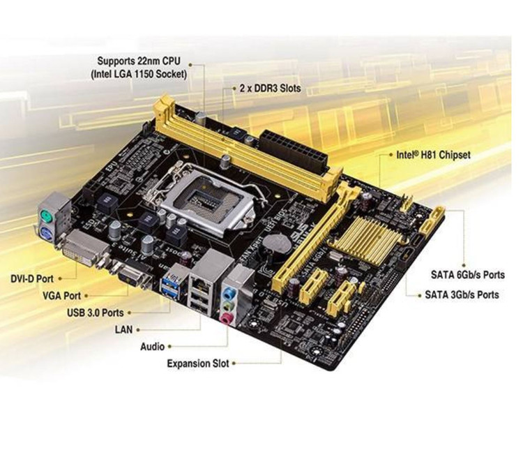 مادربرد ایسوس MOTHEBOARD ASUS H81M-K