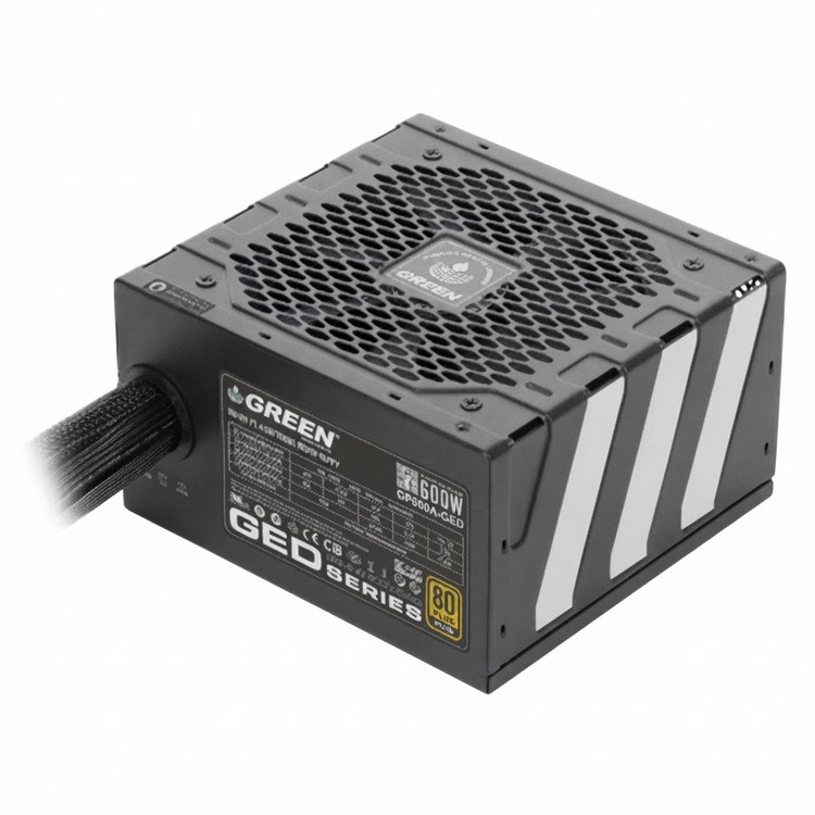 منبع تغذیه کامپیوتر 600 وات گرین مدل GP600A-GED